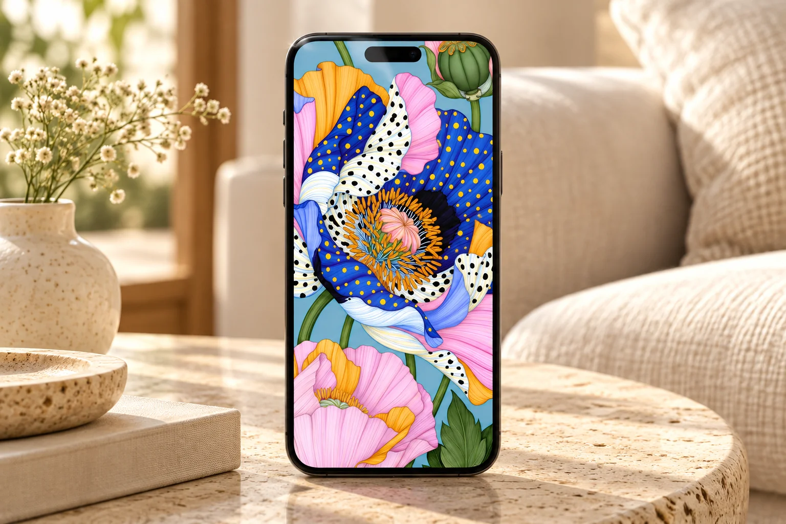 Phone art display preview