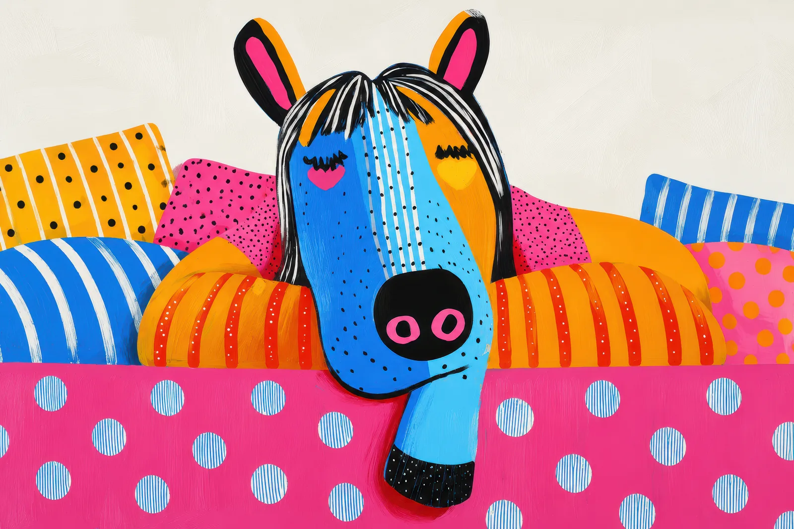 Zebra Siesta — landscape