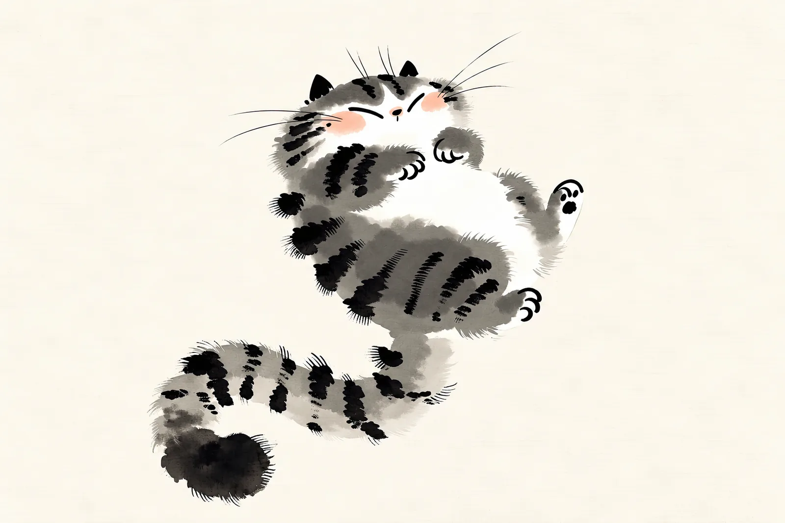 Dancing Cat landscape version